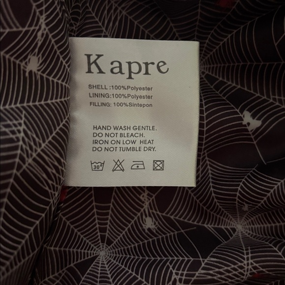 Colorful Patterned Puffer Jacket - Picture 9 of 10